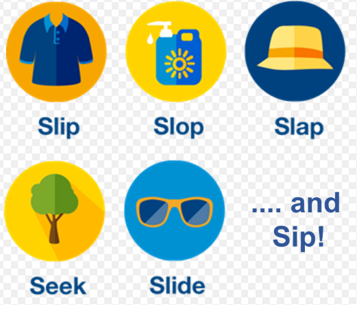 Warm Weather Reminder